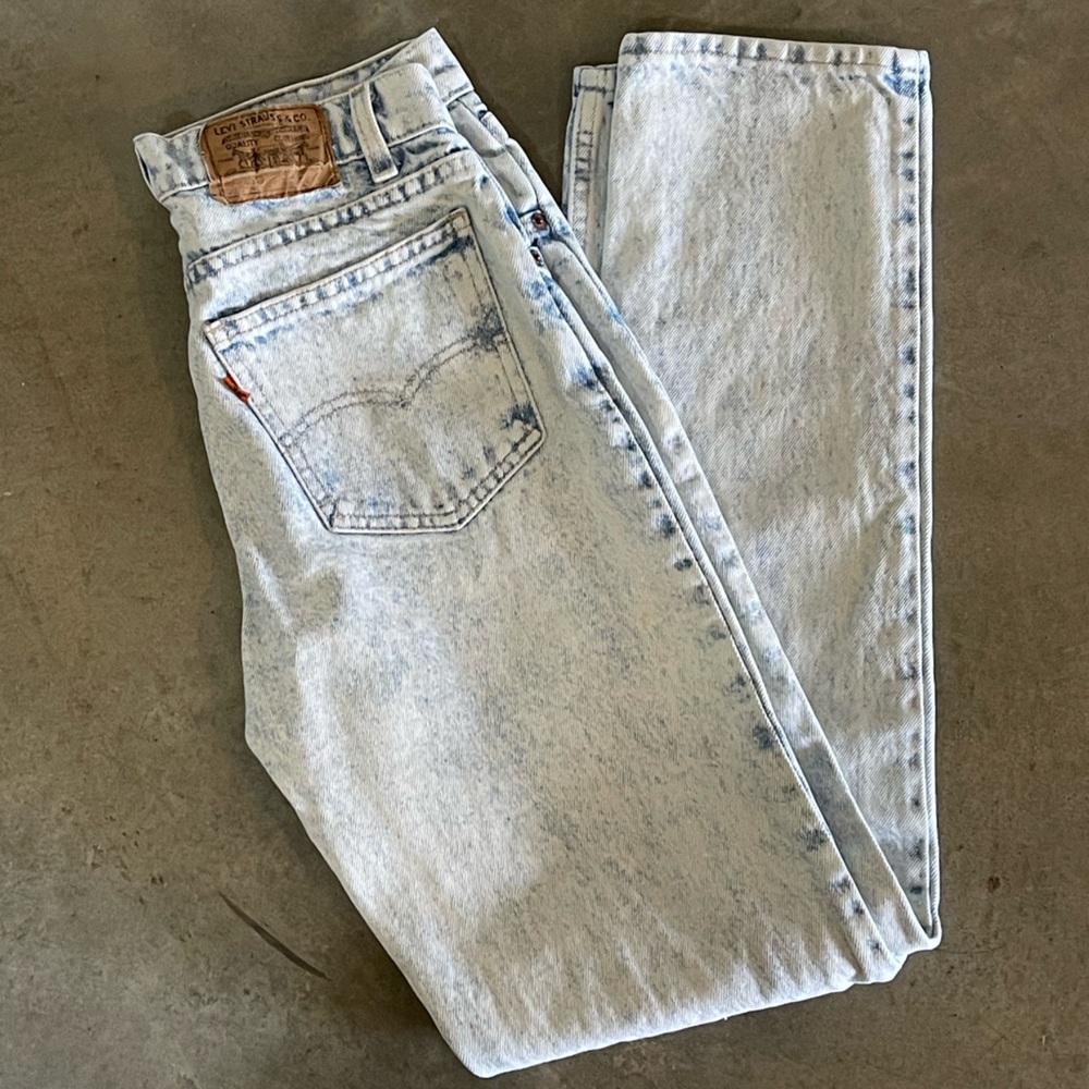 Vintage Levi’s Orange Tab Student Jeans Size 29 Light Wash 100% Cotton USA